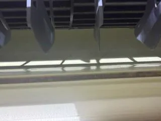 見た目では極少量のホコリ程度迄